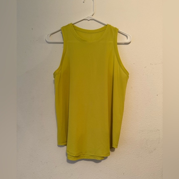 Lululemon Yellow Sleeveless Women's Top - Picture 1 of 2